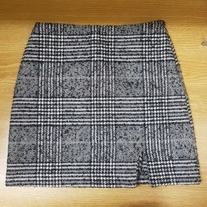Gray winter skirt